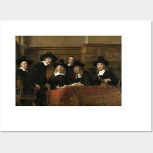 The Syndics - Rembrandt Harmenszoon van Rijn 1662 Posters and Art